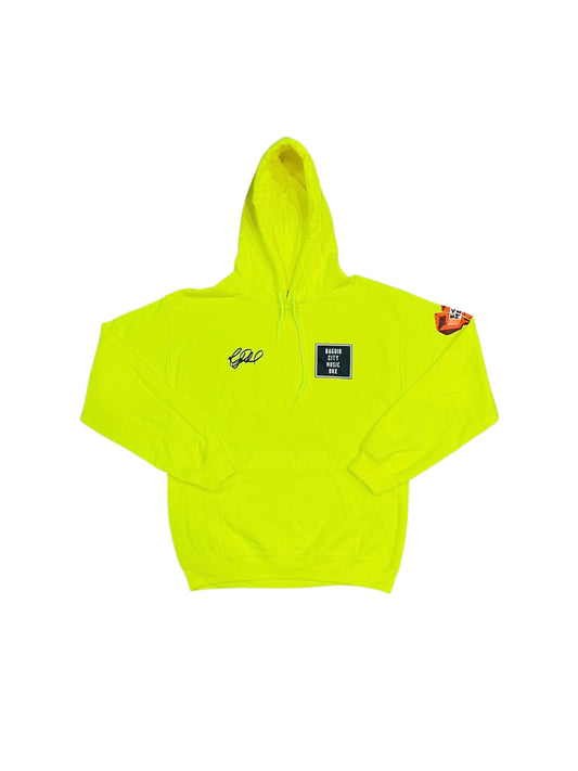 BCMB Signature Hoodie "DRiLLoVE Edition" (highlighter)